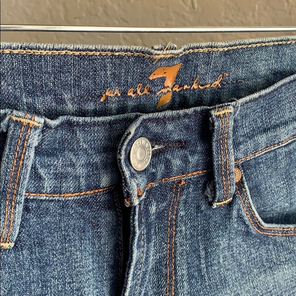 7 For All Mankind Hefner Skinny Stretch Straight Leg jeans - Picture 3 of 7